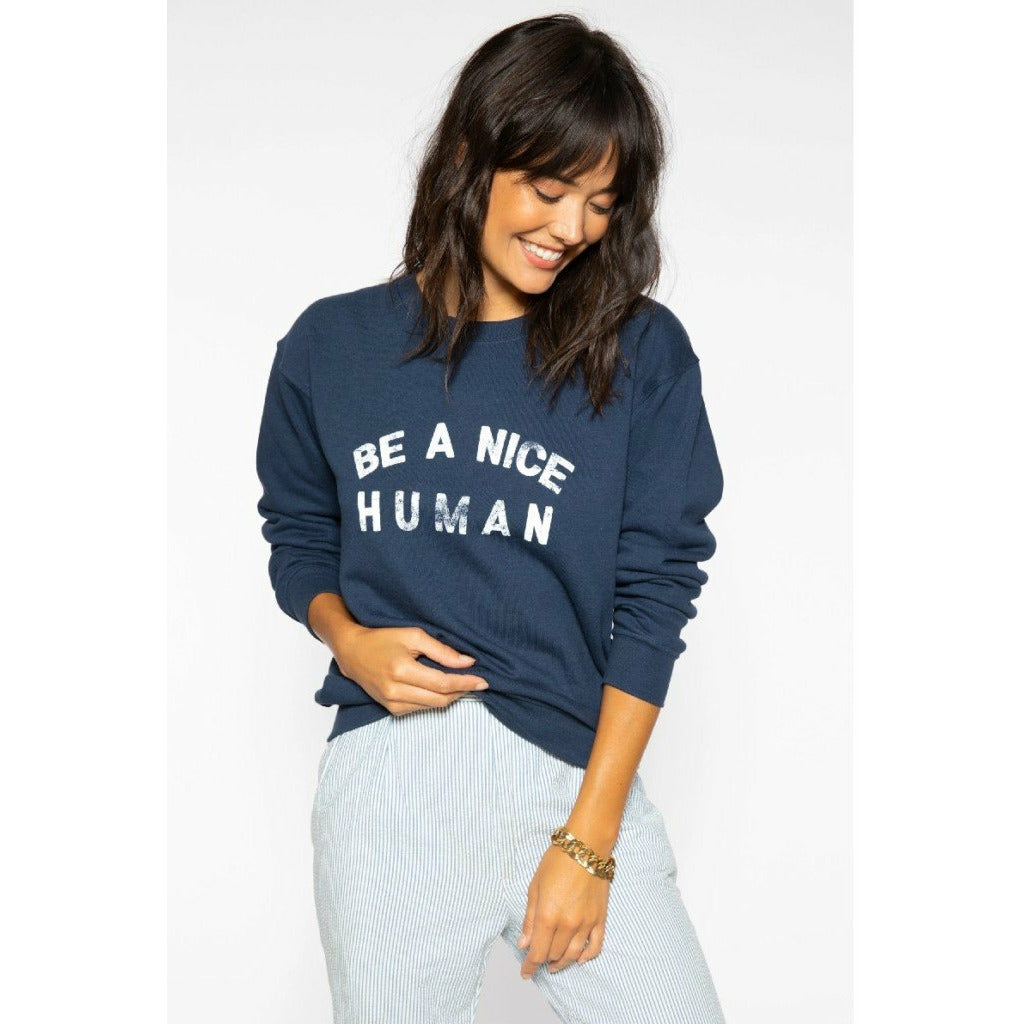 Be A Nice Human Willow Sweatshirt 2919