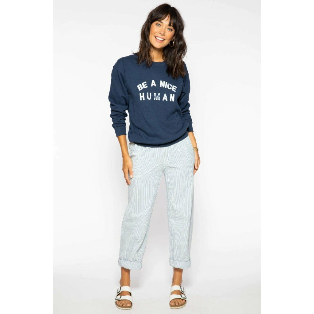 Be A Nice Human Willow Sweatshirt 2920