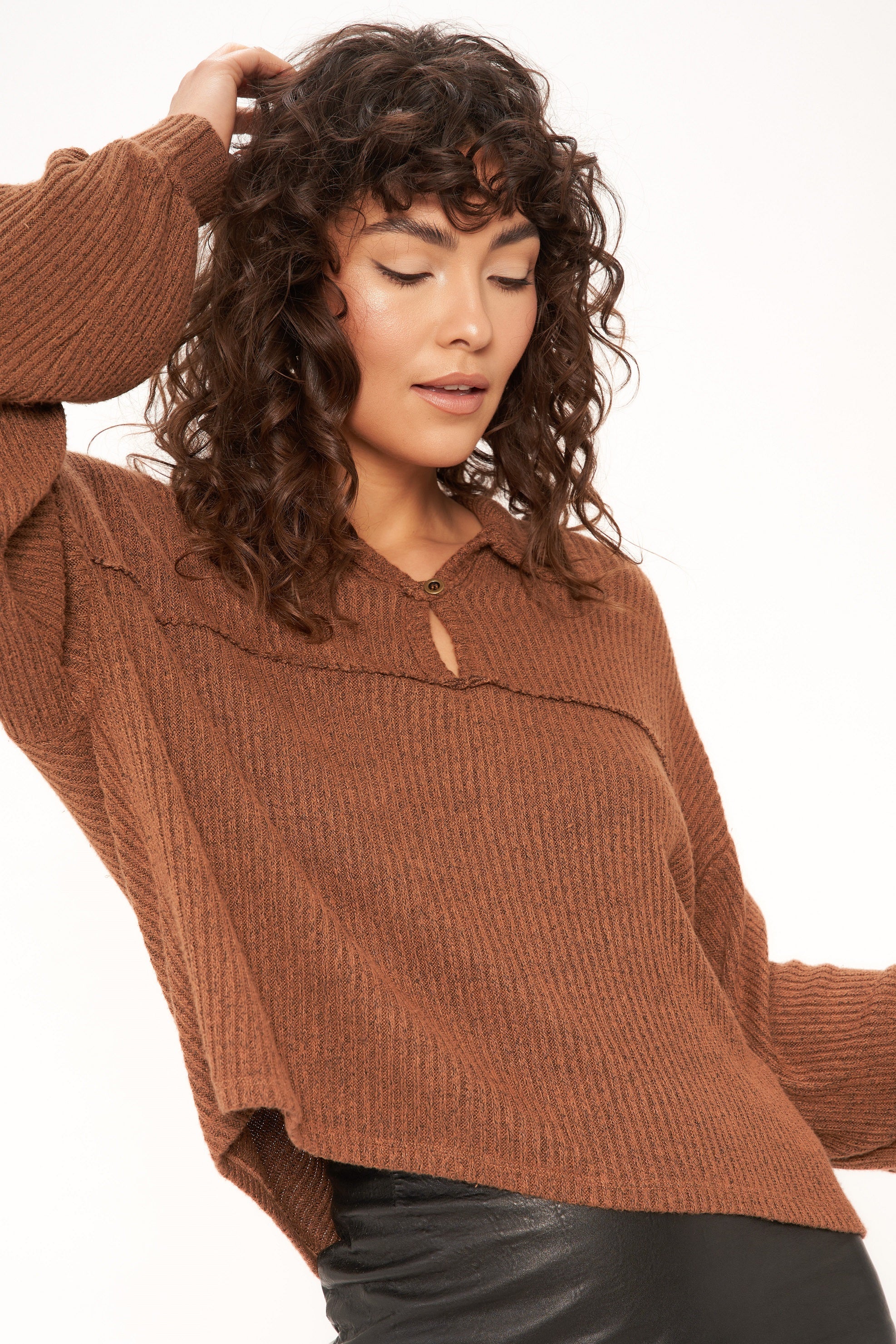 Brooklyn Collared Sweater