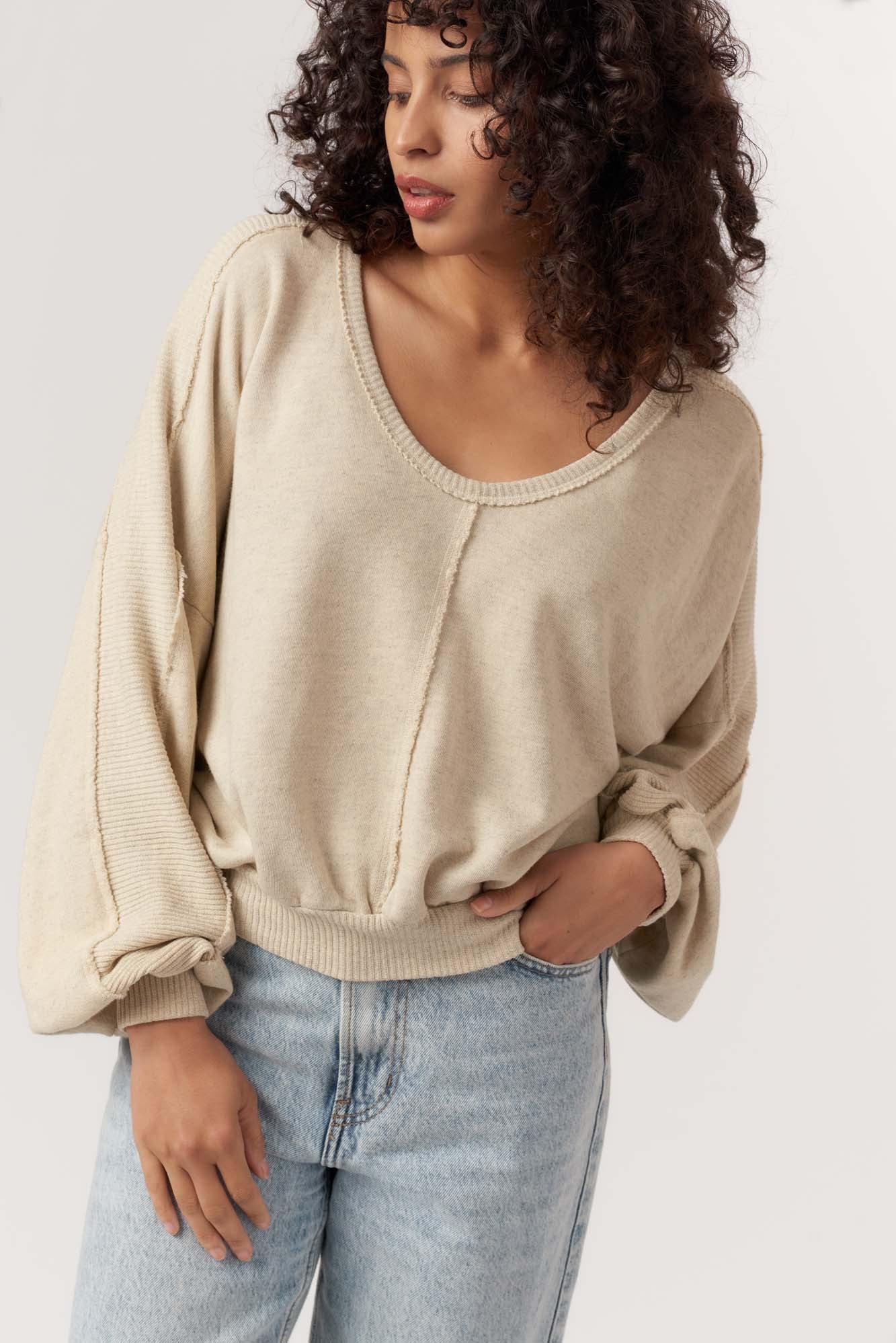 Pebbles Steamed Sweatshirt