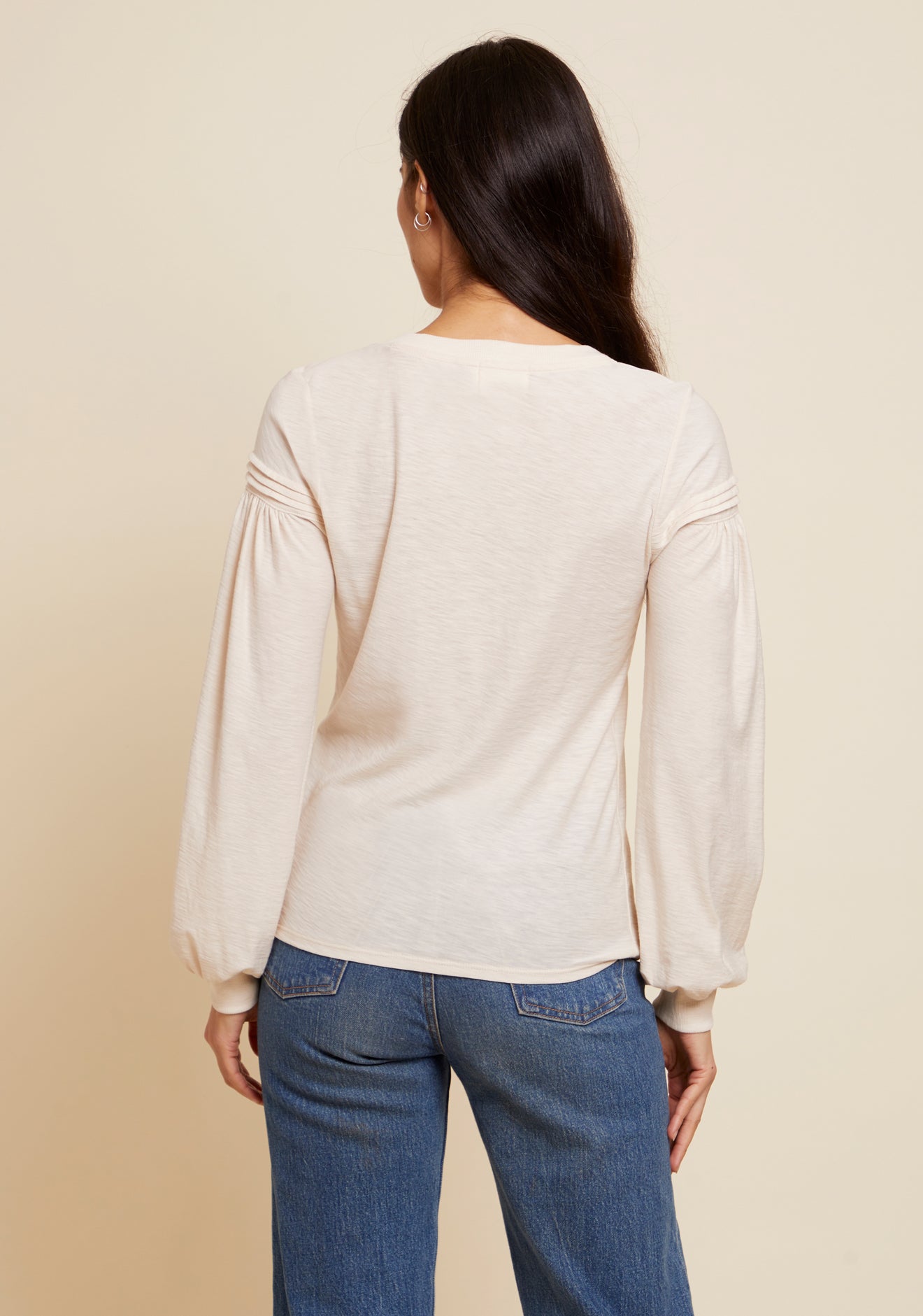 Rooney Pintucked Yoke Tee