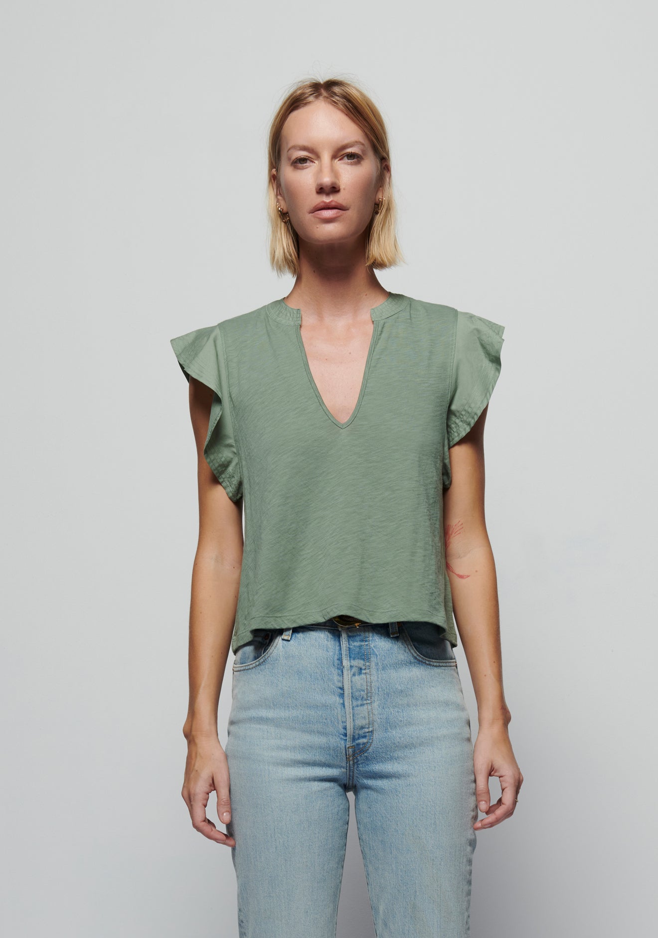 Constance V-Neck Top