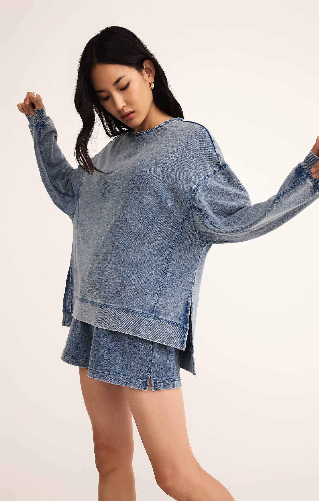 Knit Denim Weekender