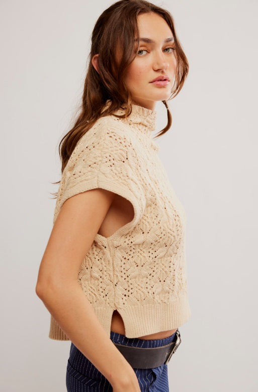 Vickie Mock Neck Sweater