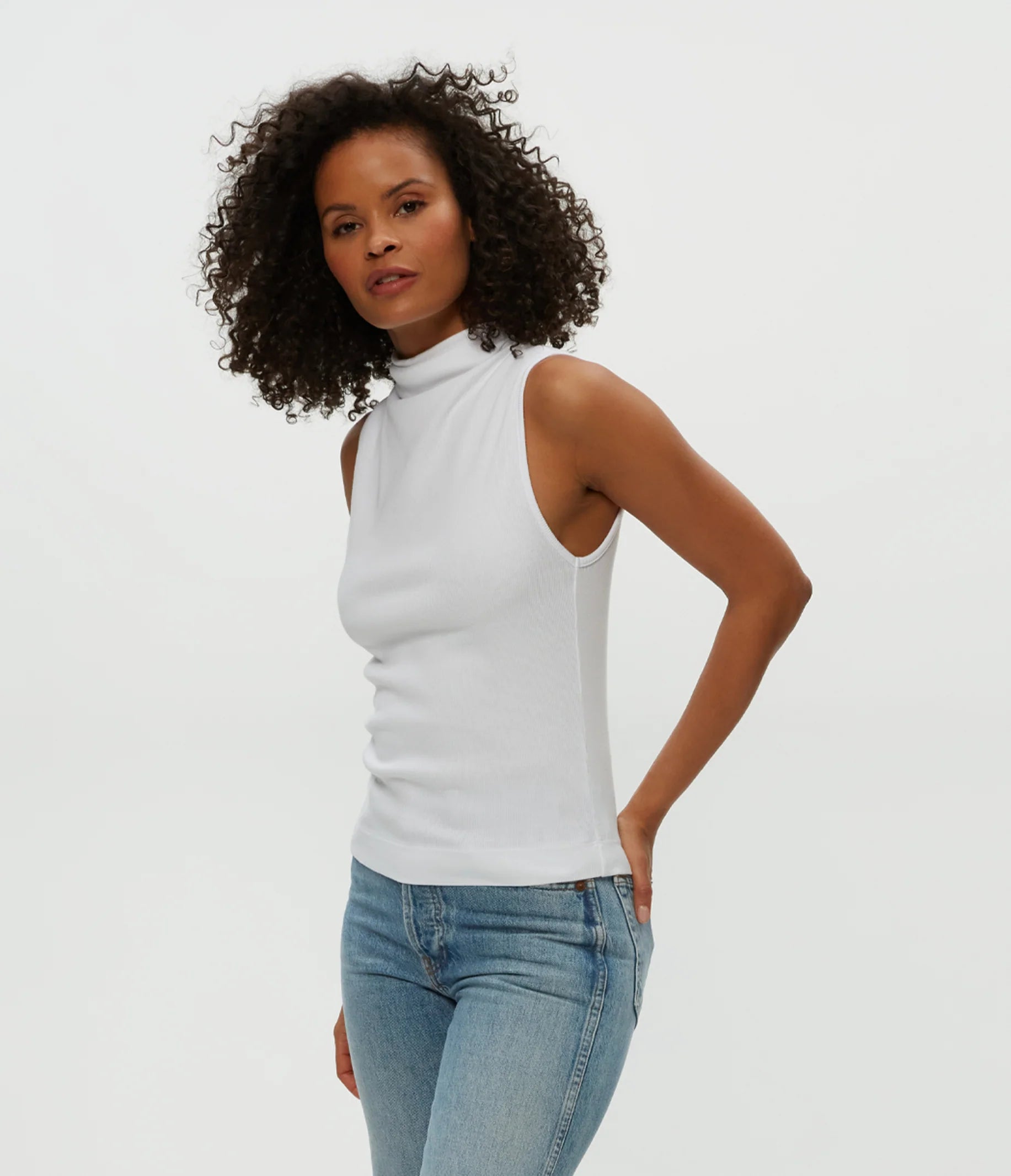 Chiara Drape Neck Tank