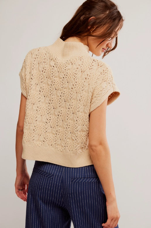 Vickie Mock Neck Sweater