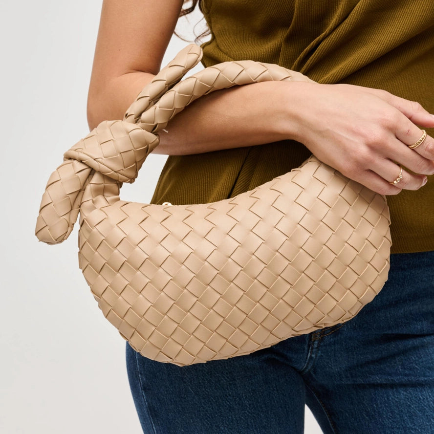 Lizbeth Woven Knot Clutch