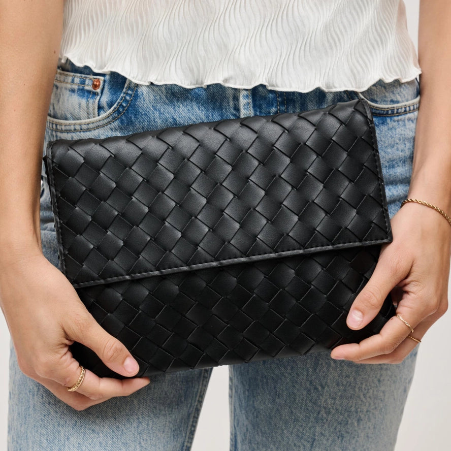 Ivy Woven Clutch