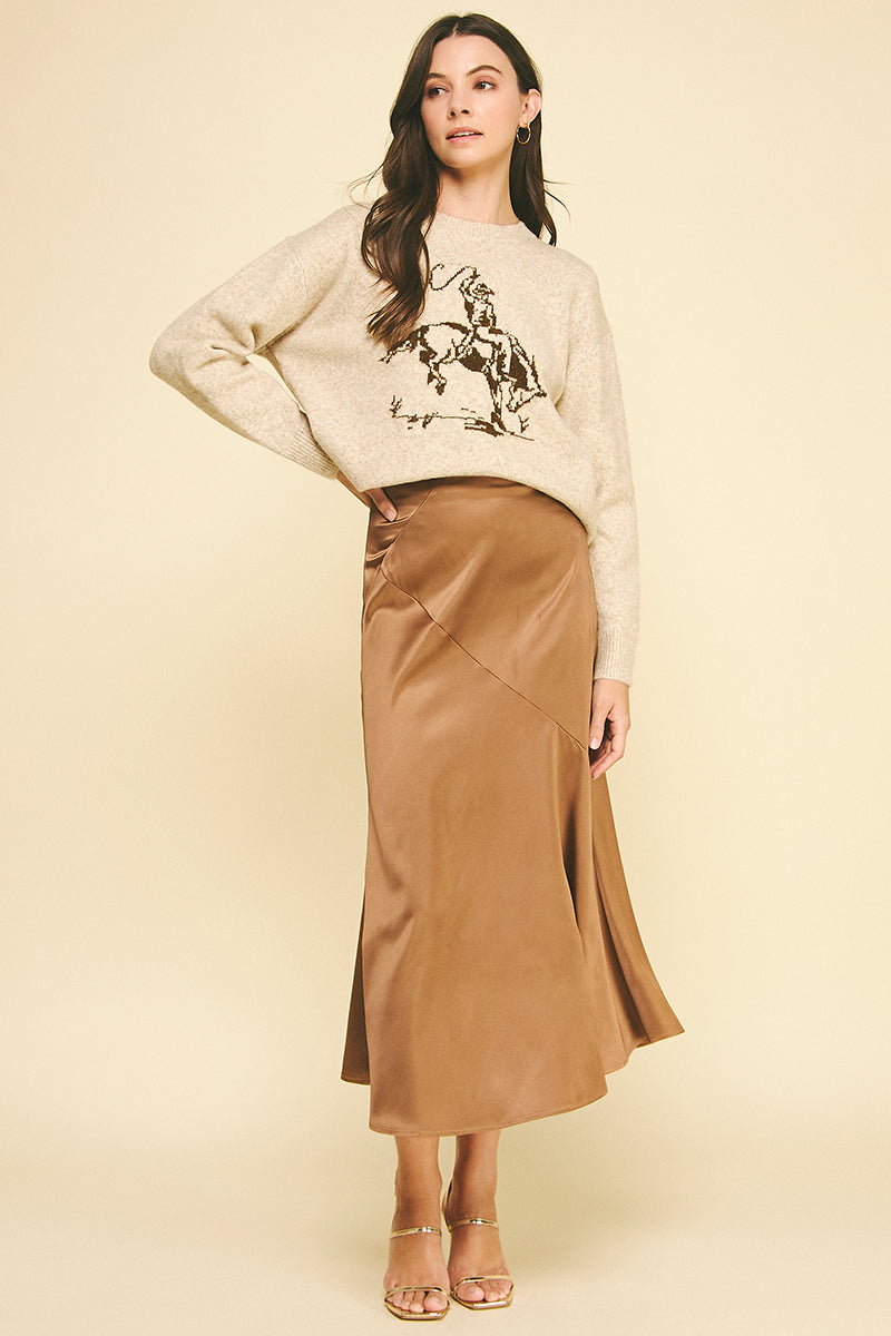 Cowboy Crewneck Sweater