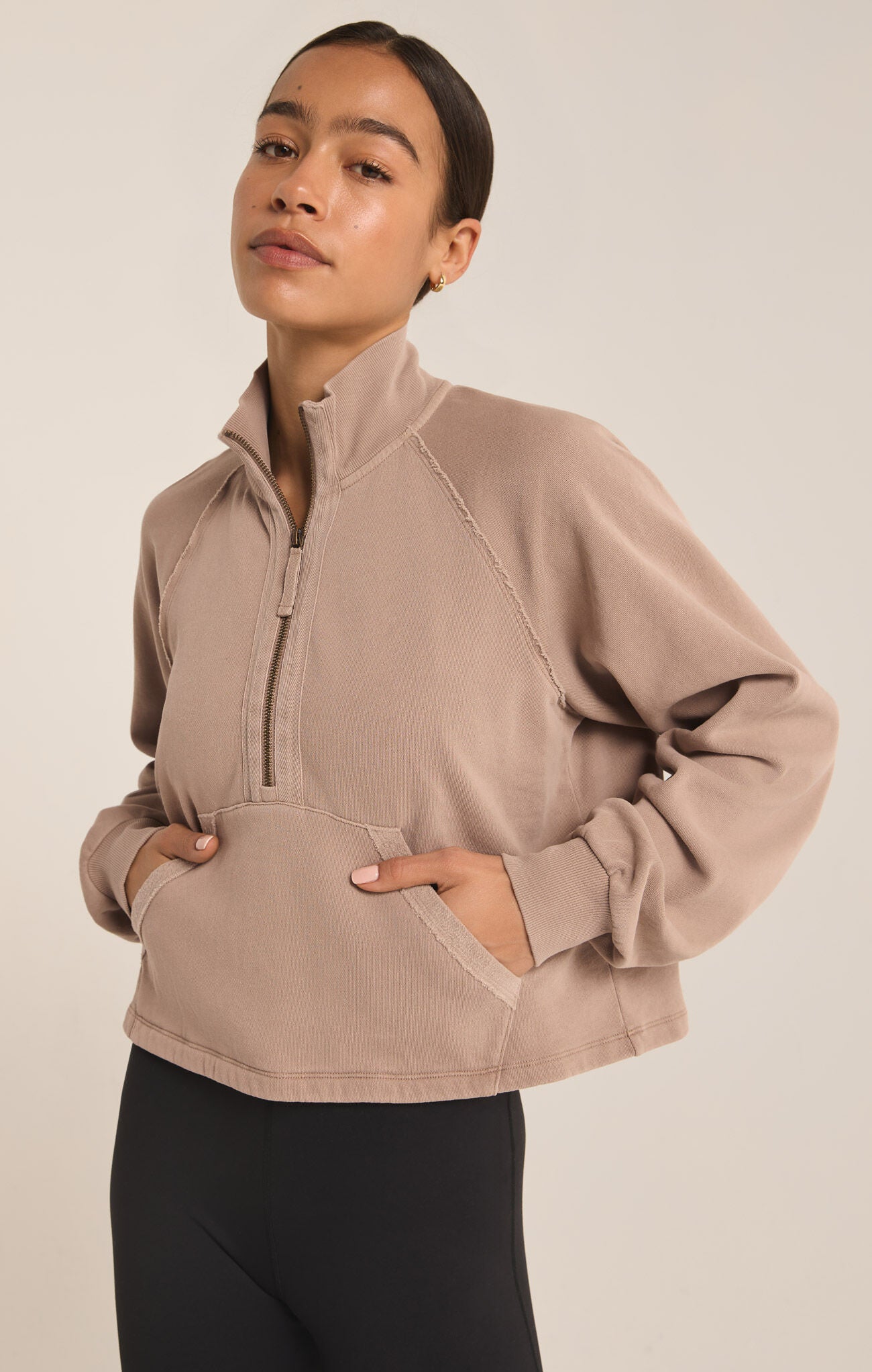 On The Run Half Zip Sweatshirt