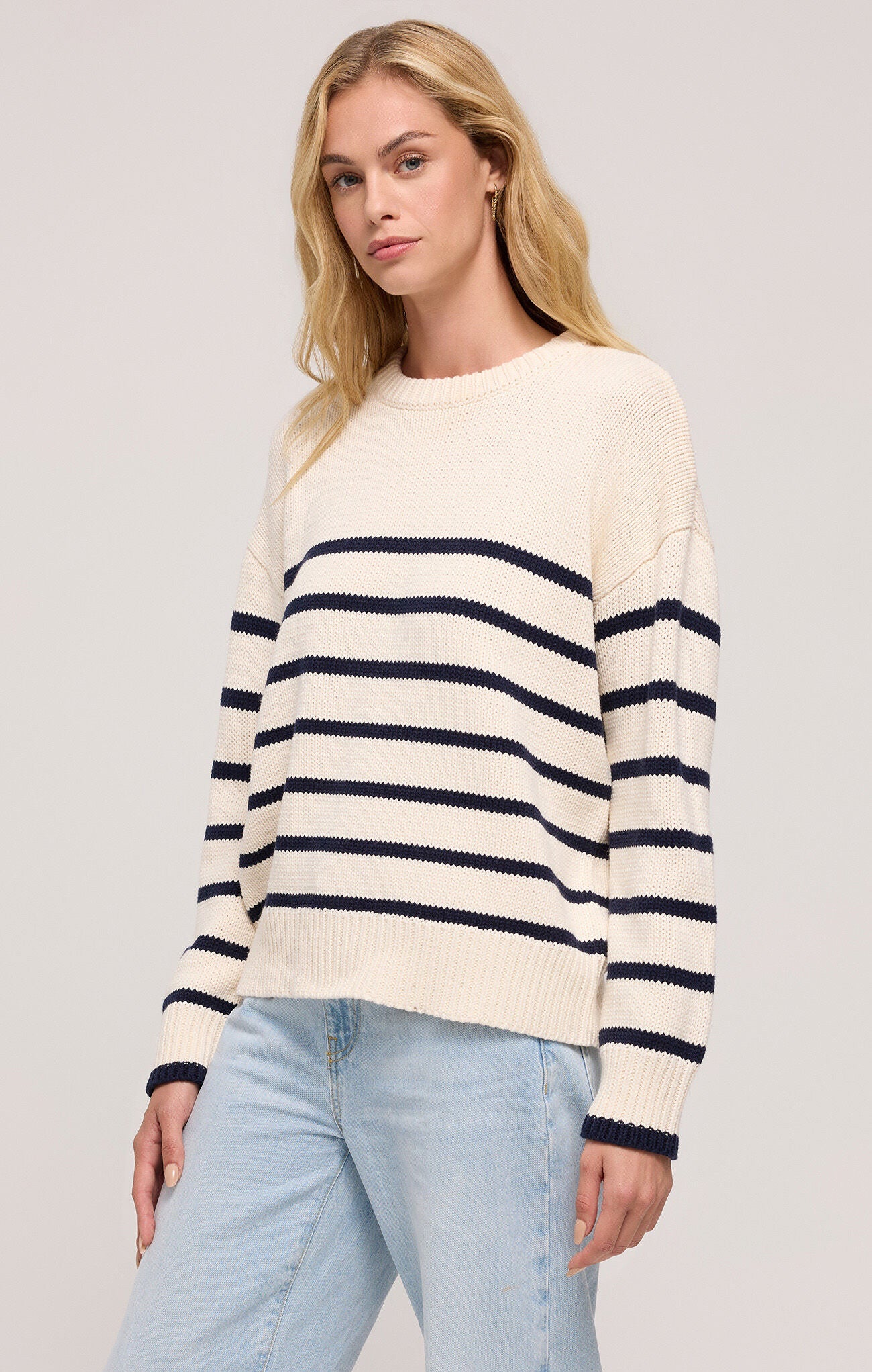 Boyfriend Striped Sweater