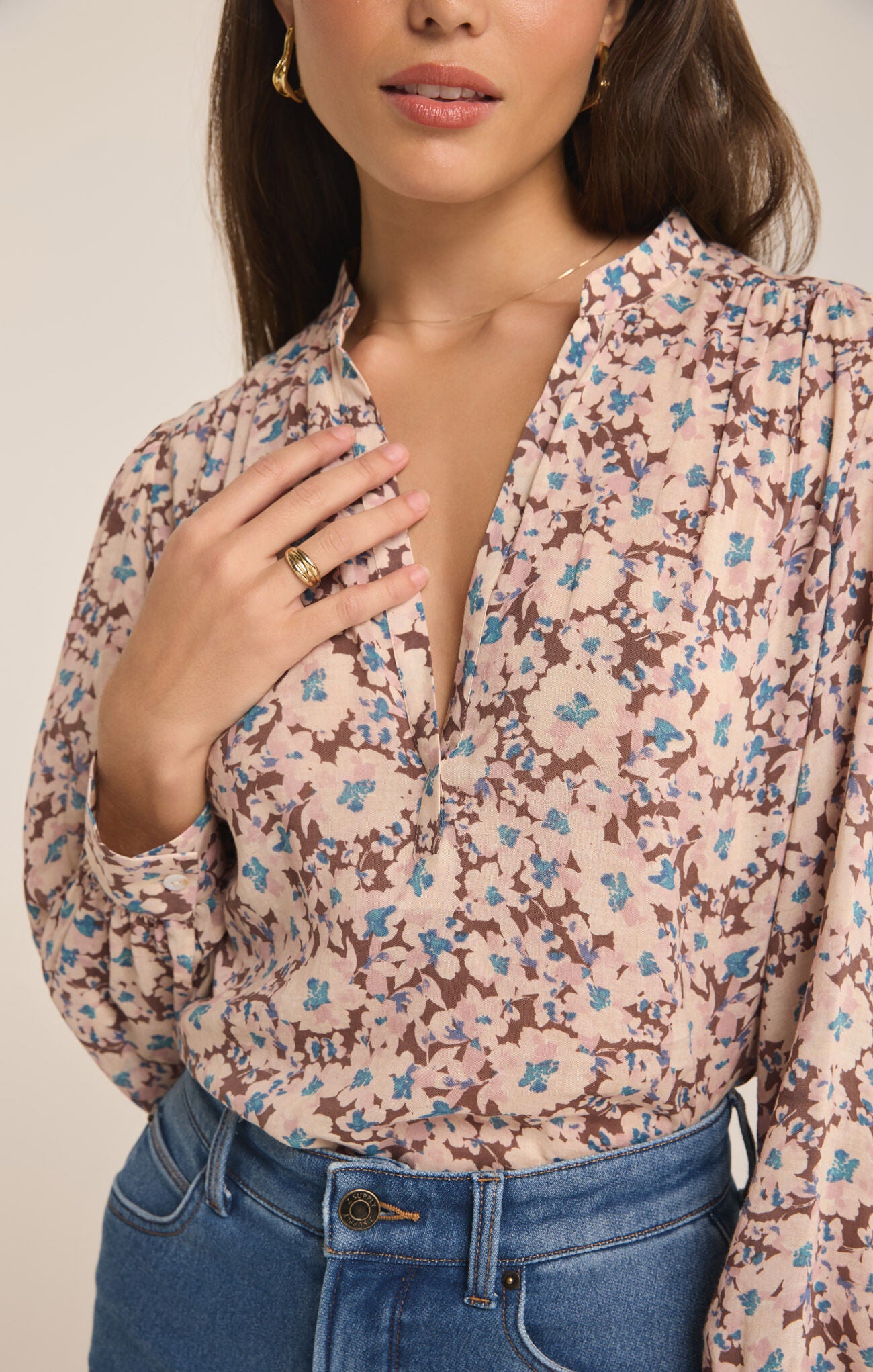 Esme La Paz Floral Blouse