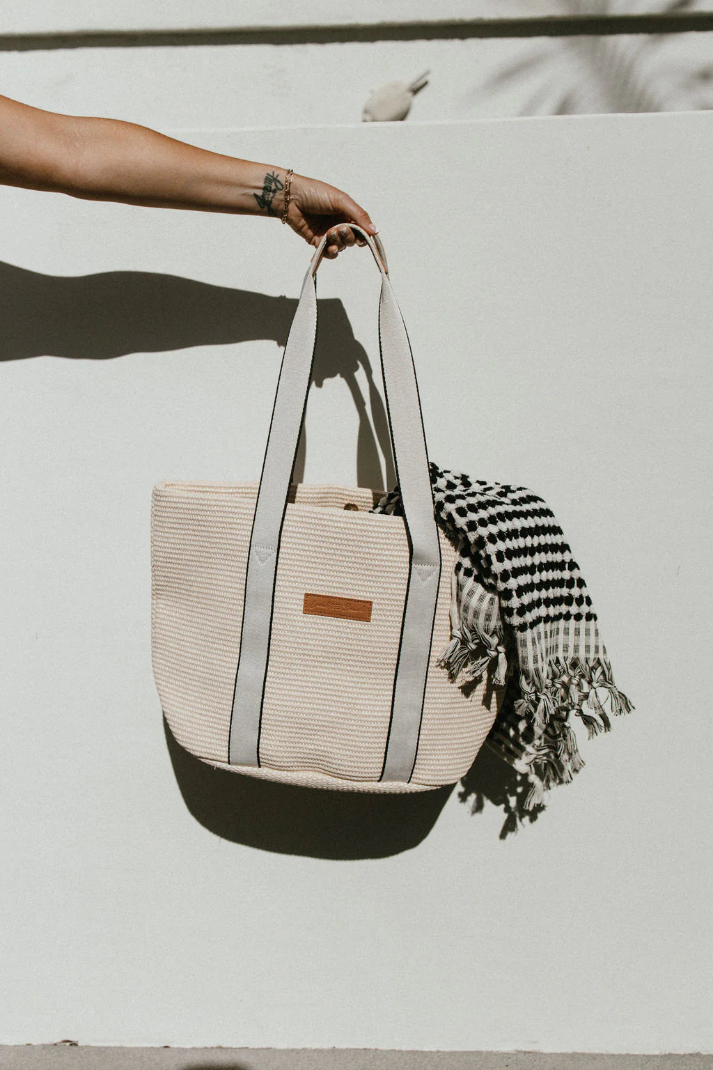 Raffia Woven Tote