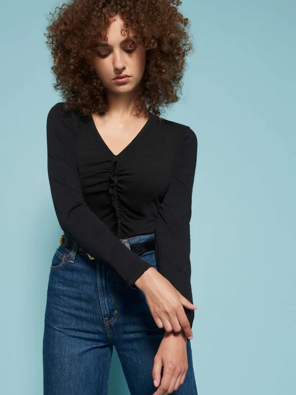 Cambria Gathered Long Sleeve