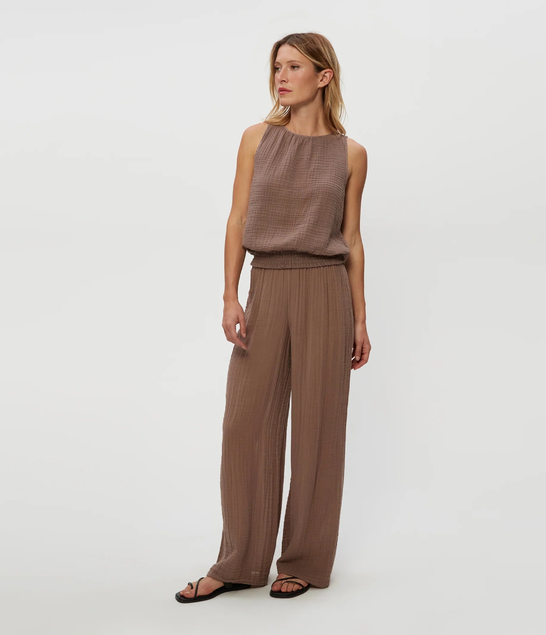 Susie Smocked Waist Pant