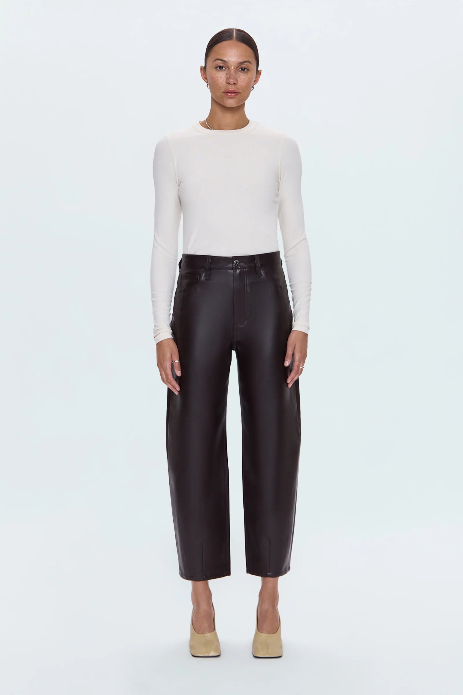 Eli High Rise Barrel Jean