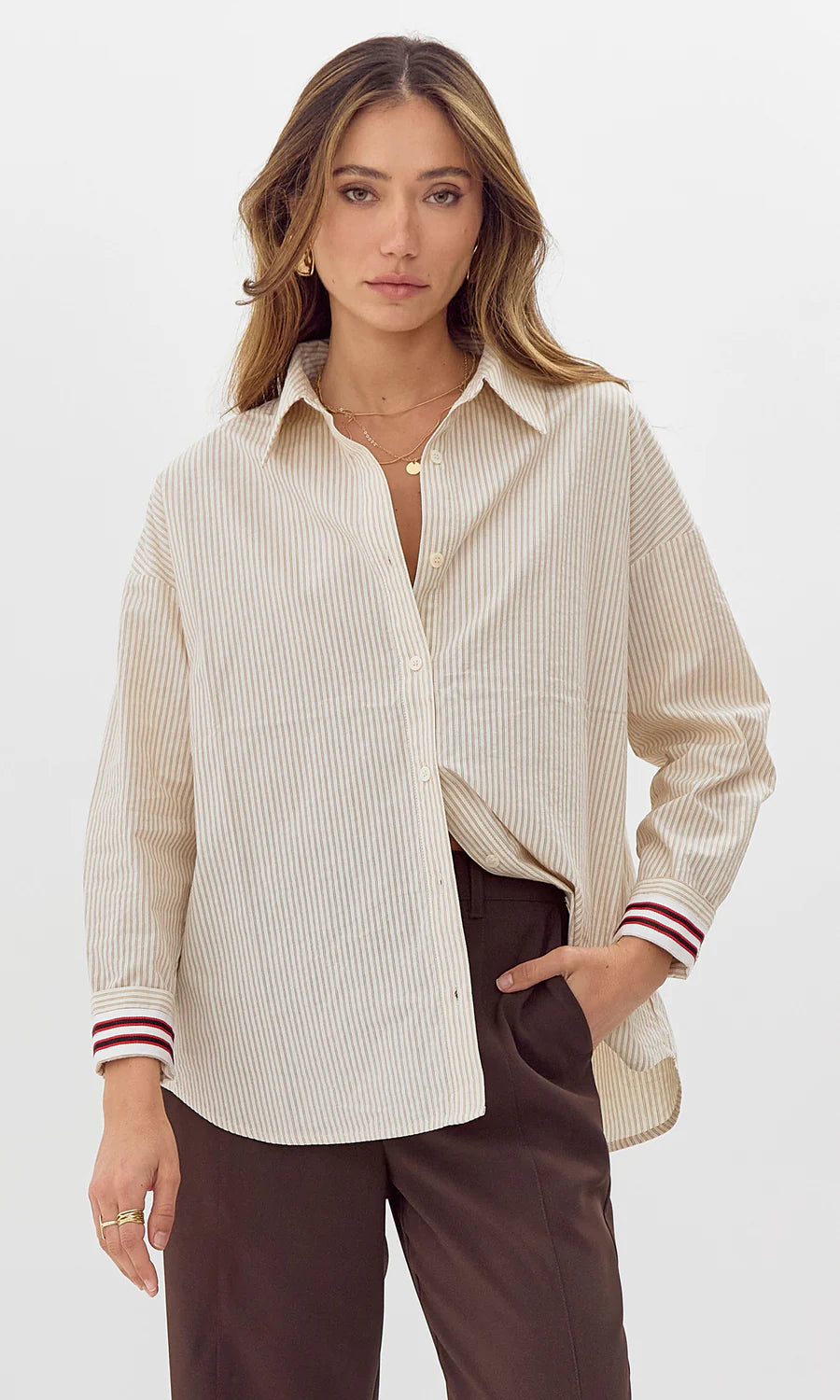 Greta Striped Shirt