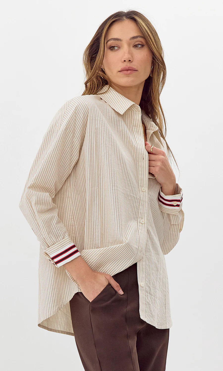 Greta Striped Shirt