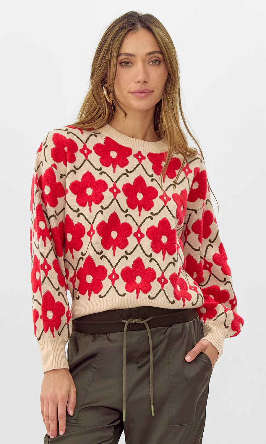 Lorna Flower Sweater