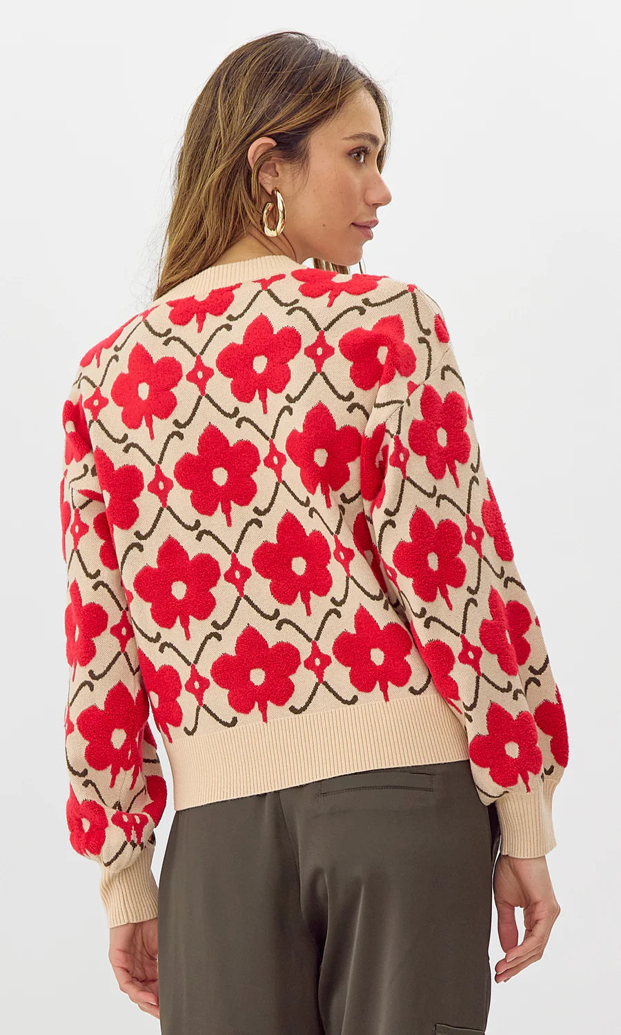 Lorna Flower Sweater