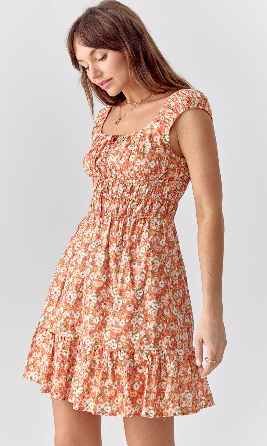 Vienna Floral Mini Dress