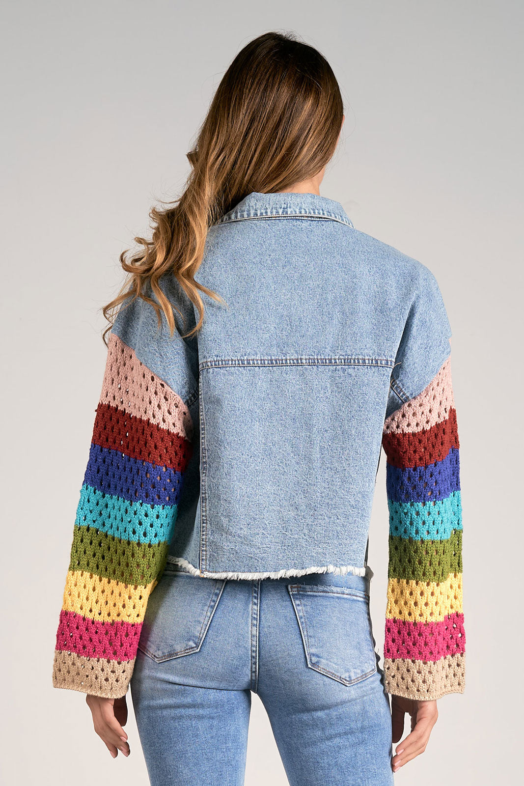 Rainbow Sleeve Jacket