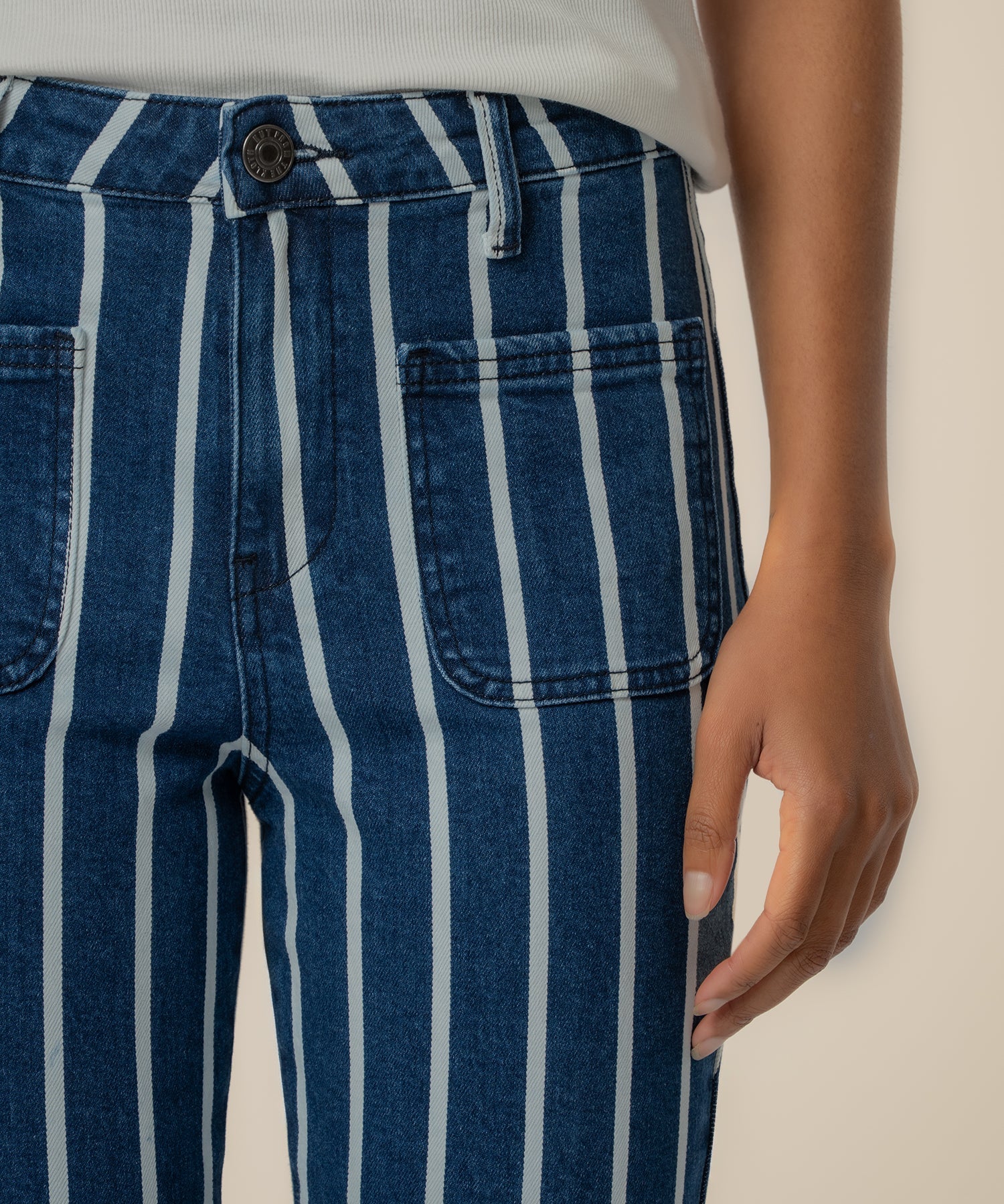 Kelsey High Rise Ankle Flare