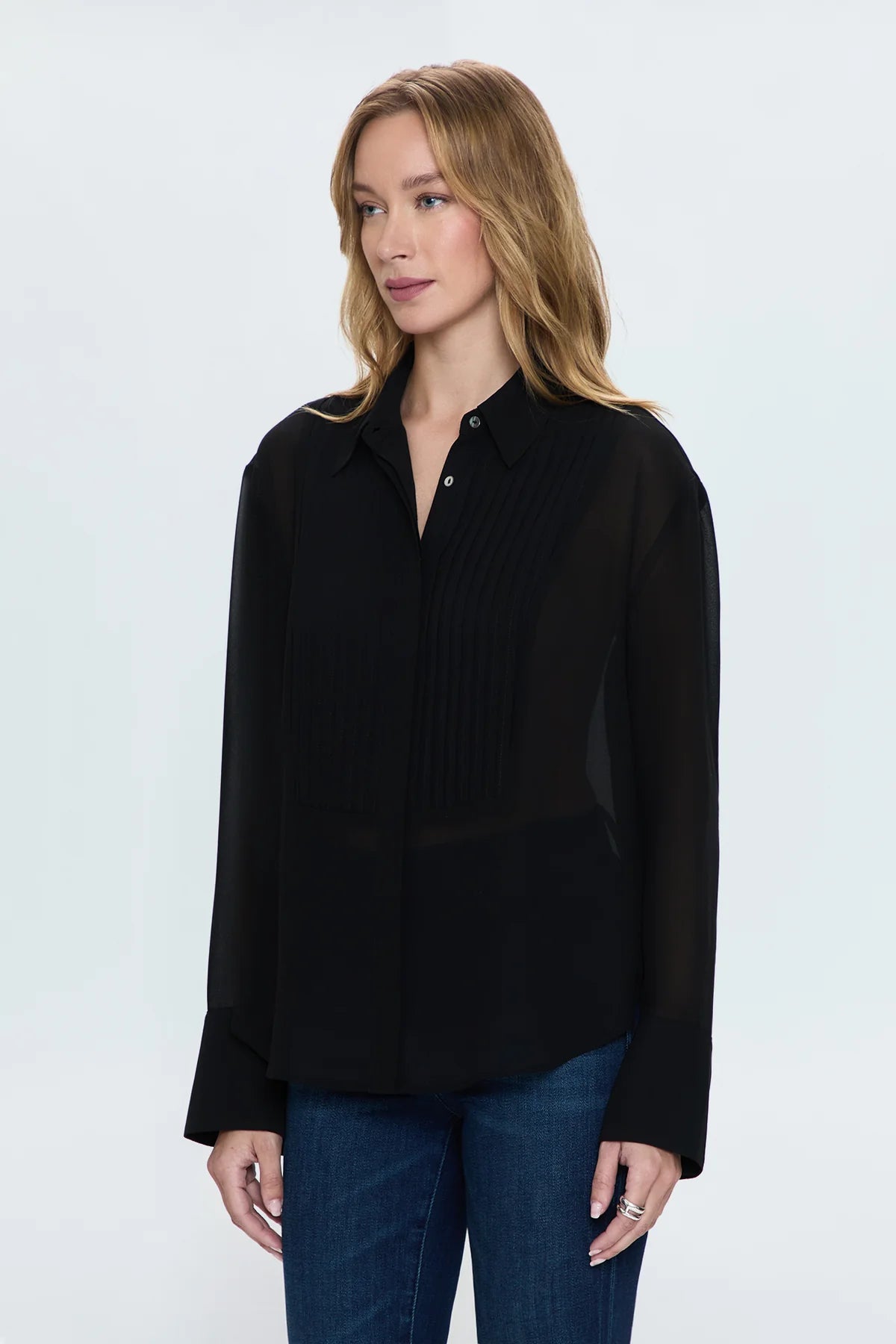 Charlotte Tuxedo Shirt