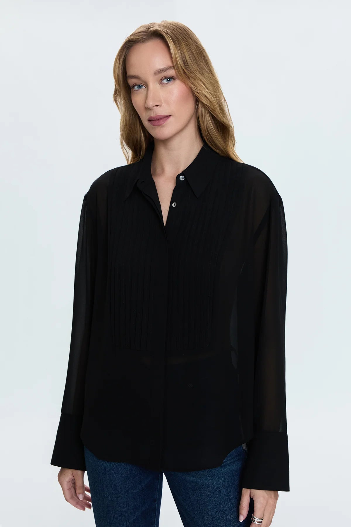 Charlotte Tuxedo Shirt