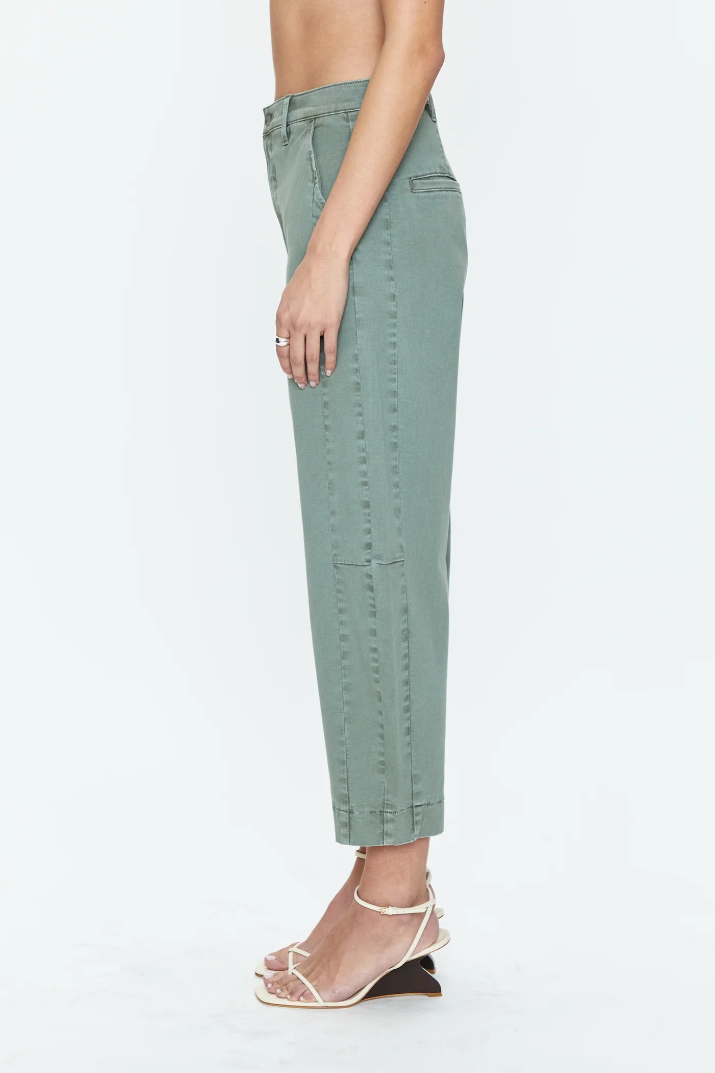 Eli High Rise Arched Trouser