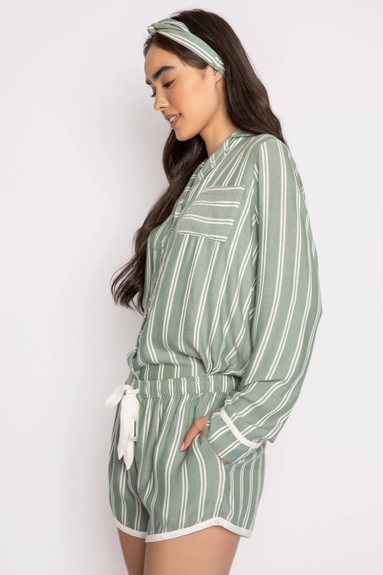 Stripe Hype PJ Set no