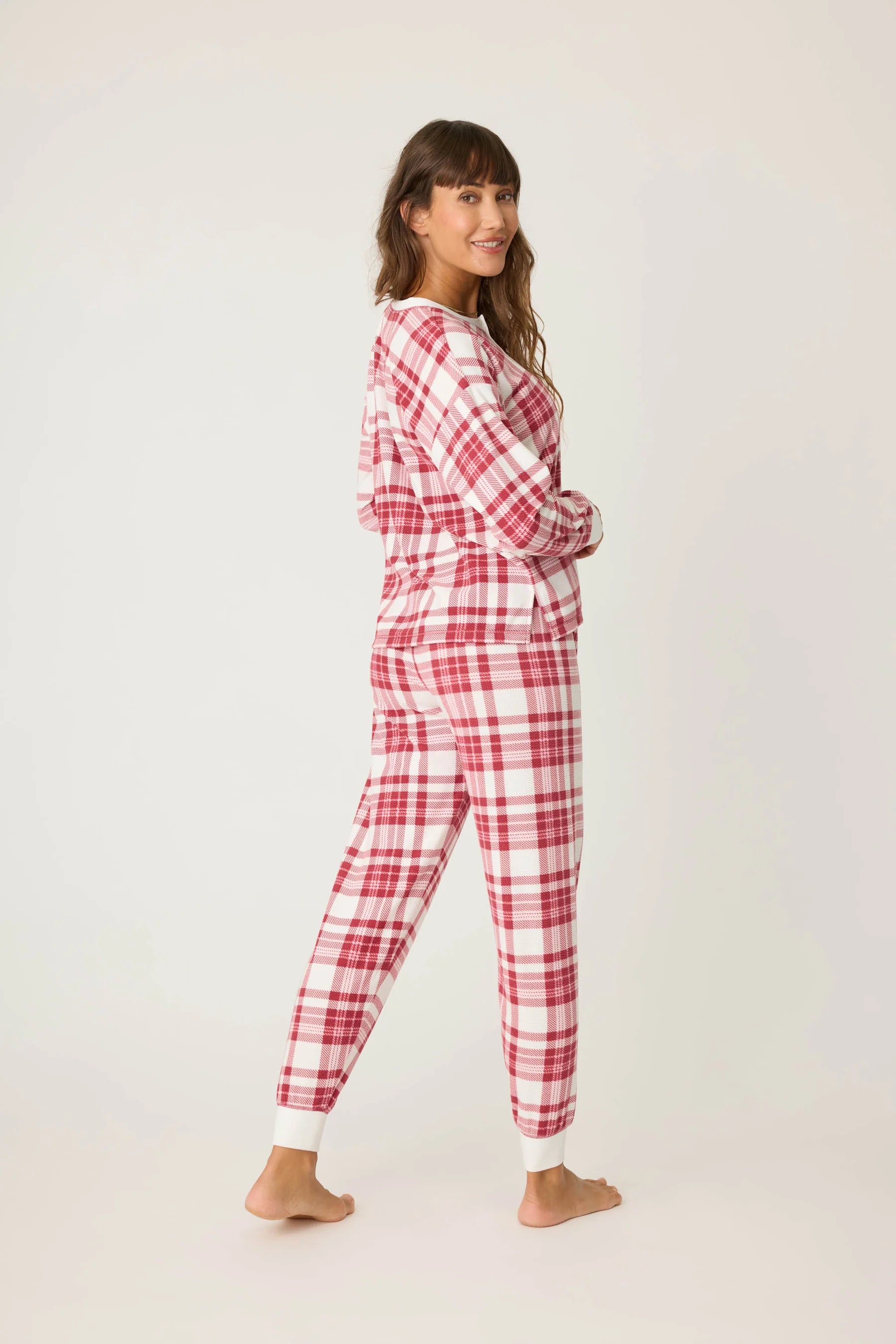 Full of Holiday Spirit Plaid Pant