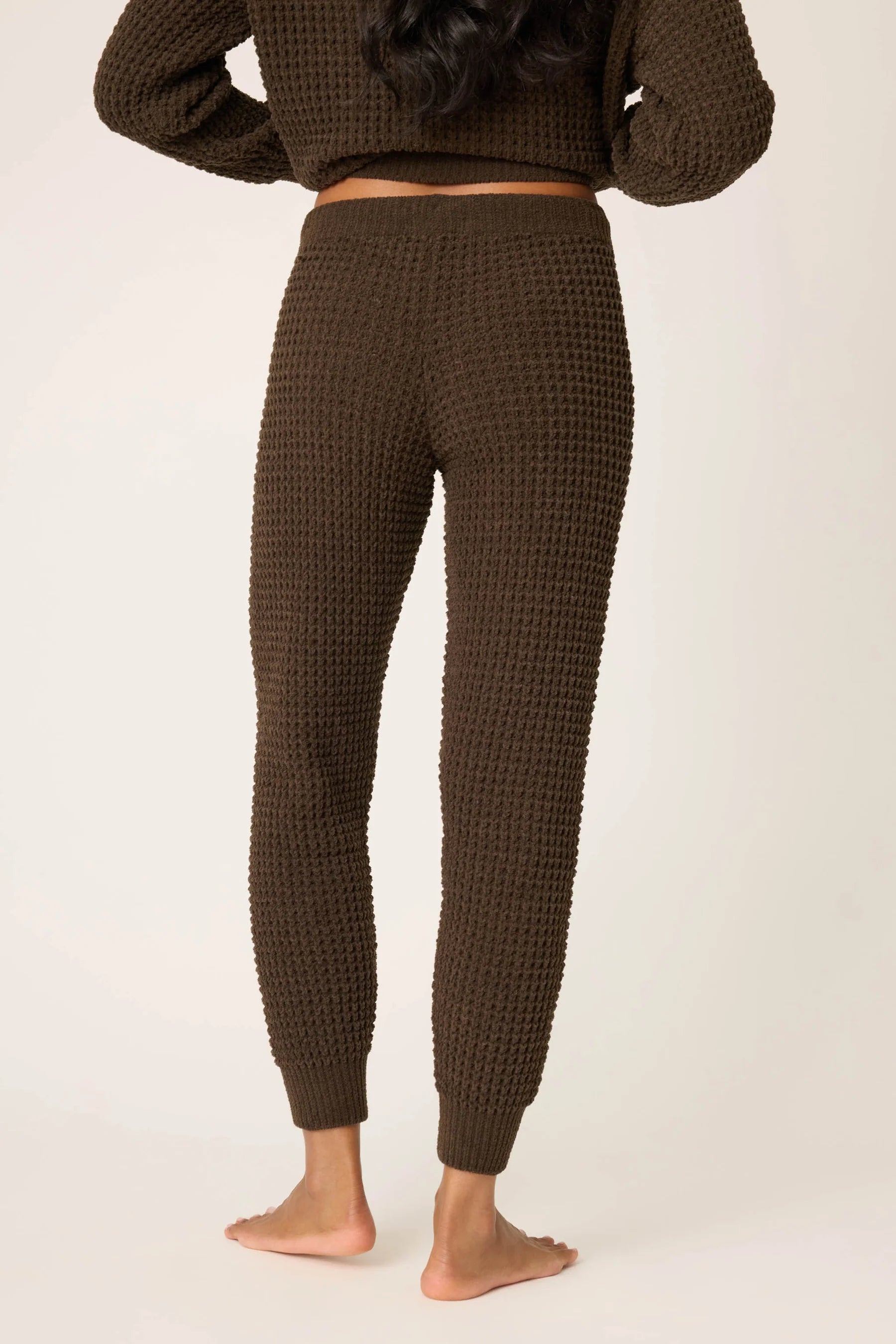 Chenille Waffle Banded Pants