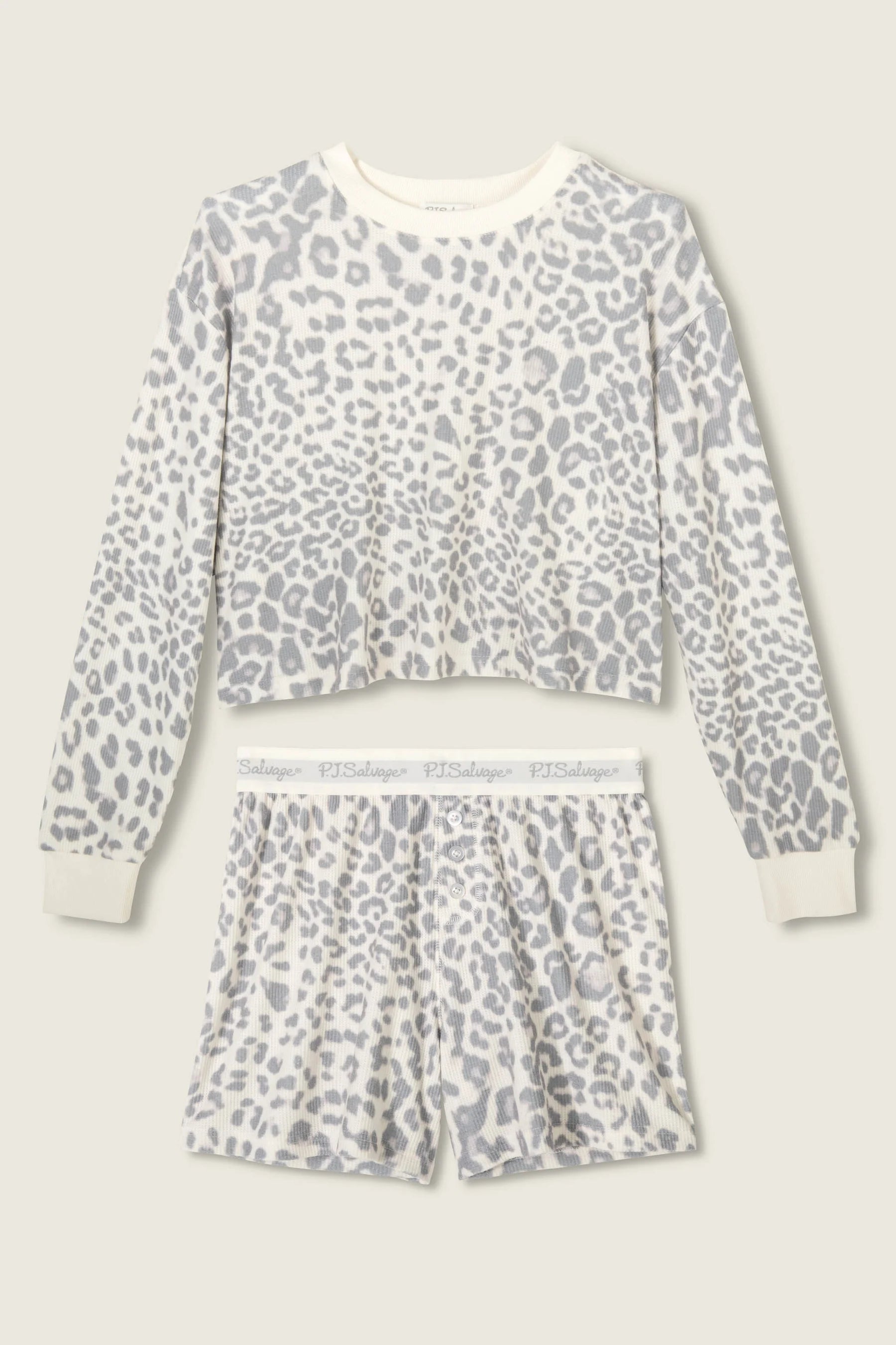 Boyfriend Boxer Leopard Set