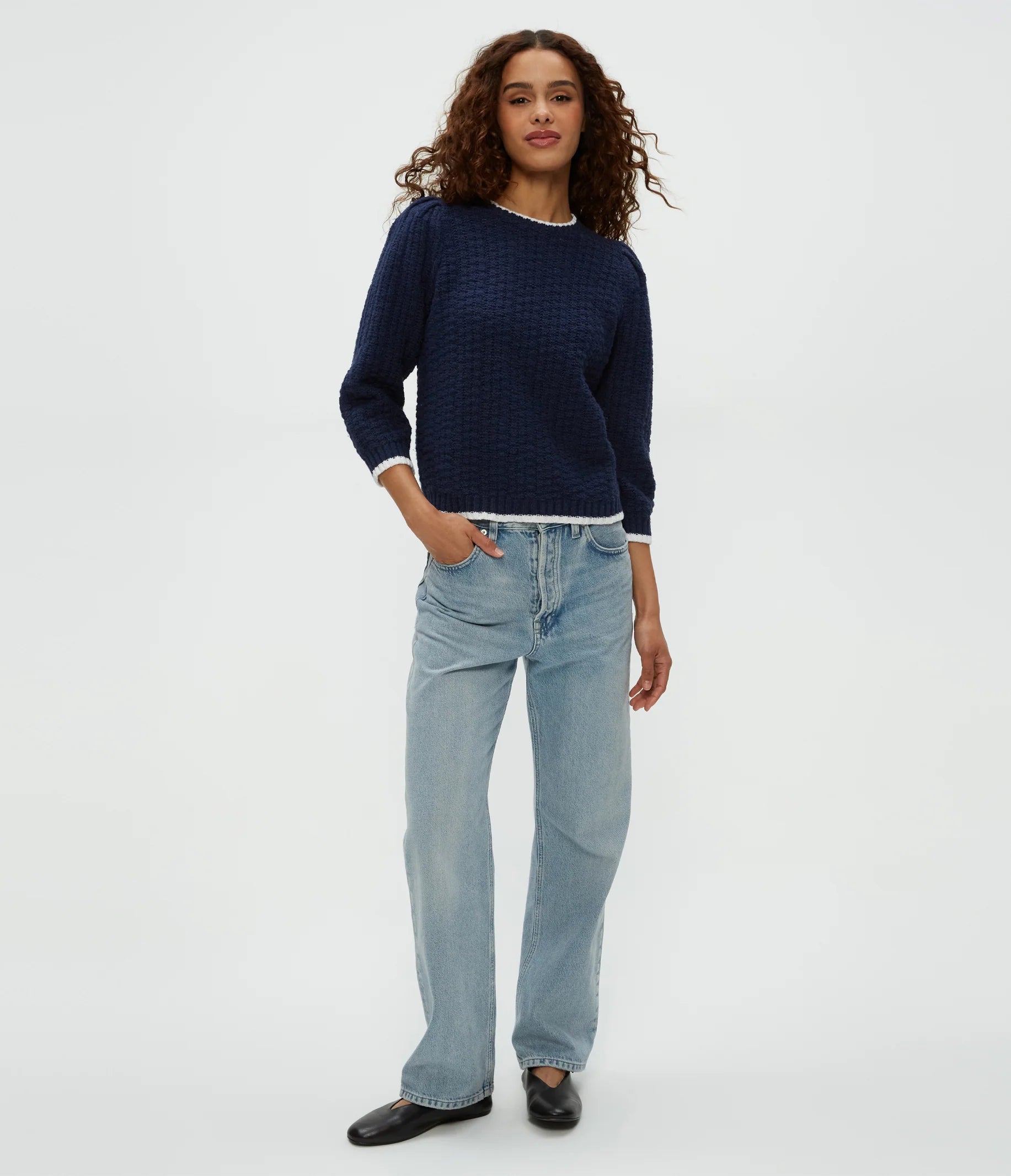 Lenora Puff Sleeve Sweater