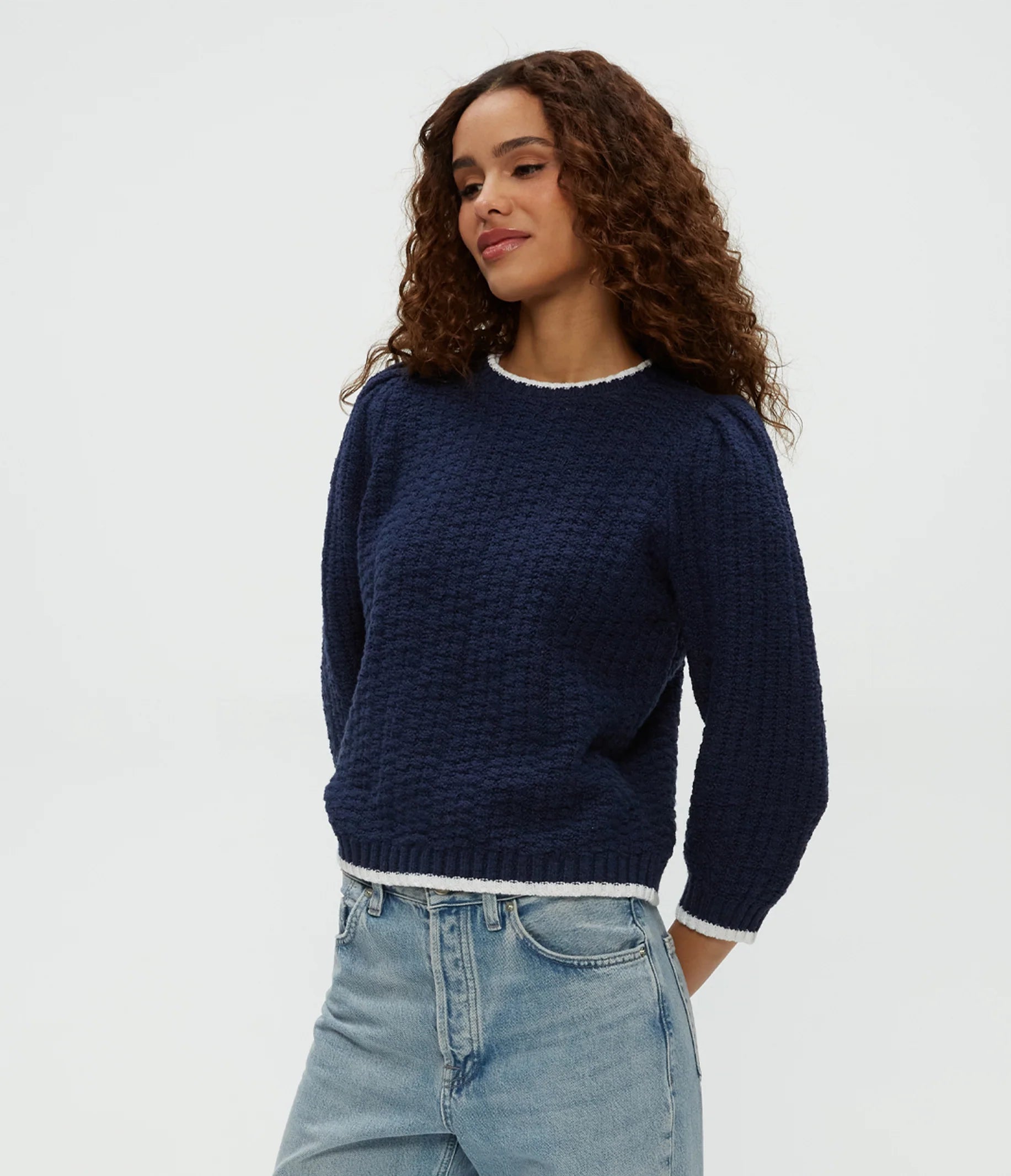 Lenora Puff Sleeve Sweater