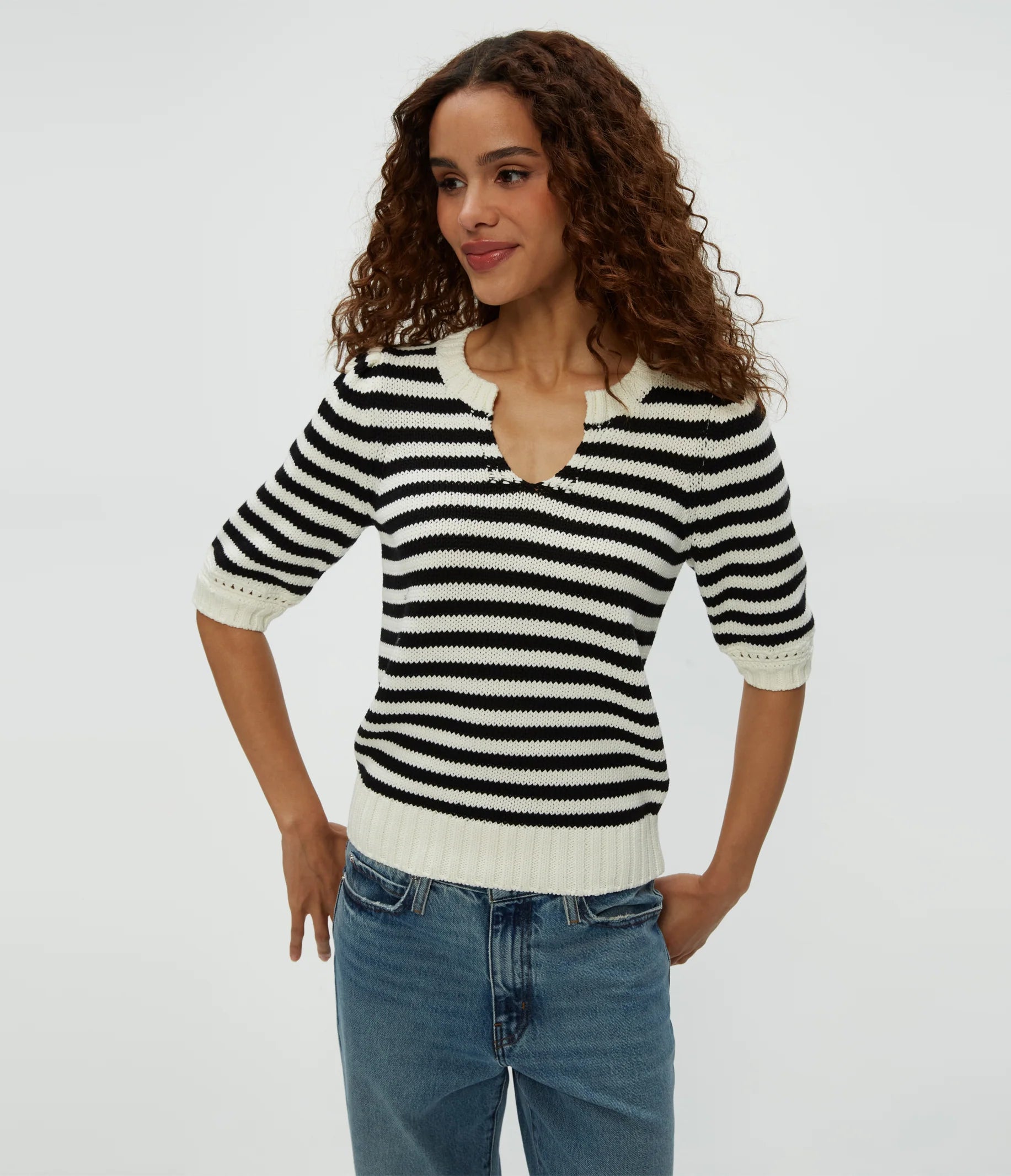 Rosanna Striped Sweater