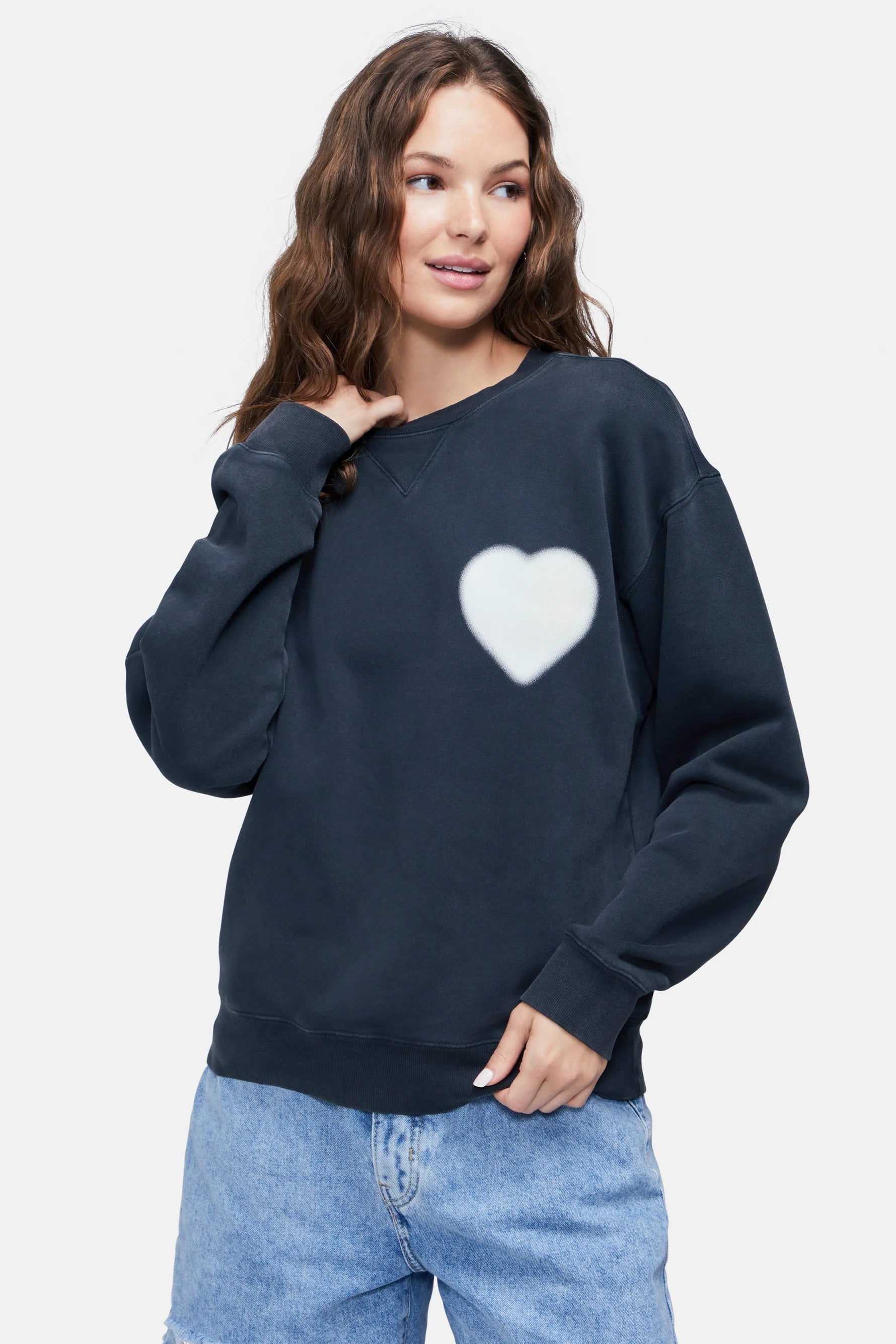 Blurred Heart Cody Sweatshirt