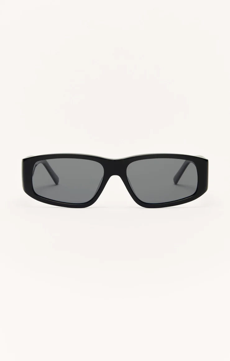 Outsider Sunglasses in Polished Black