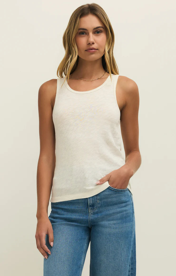 Classic Slub Scoop Tank