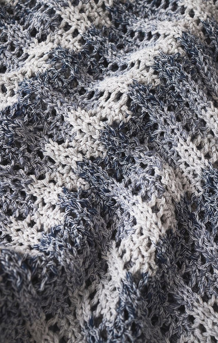 Ballast Crochet Stripe Top