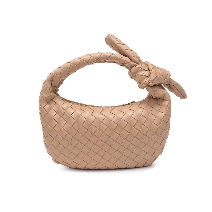 Lizbeth Woven Knot Clutch