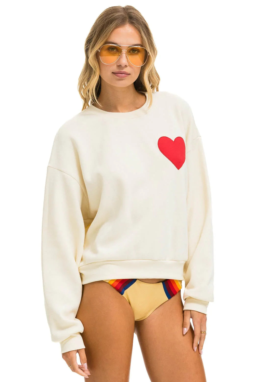 Heart Crew Sweatshirt