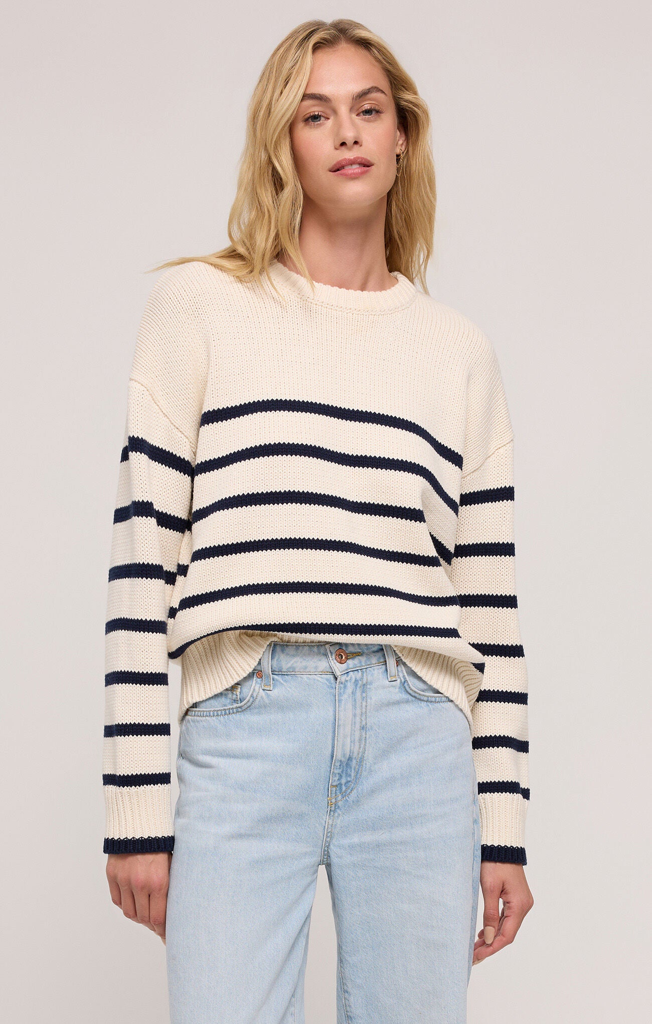 Boyfriend Striped Sweater