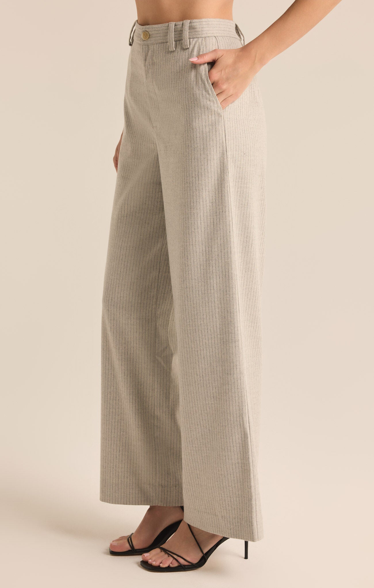 Evette Pinstripe Pant