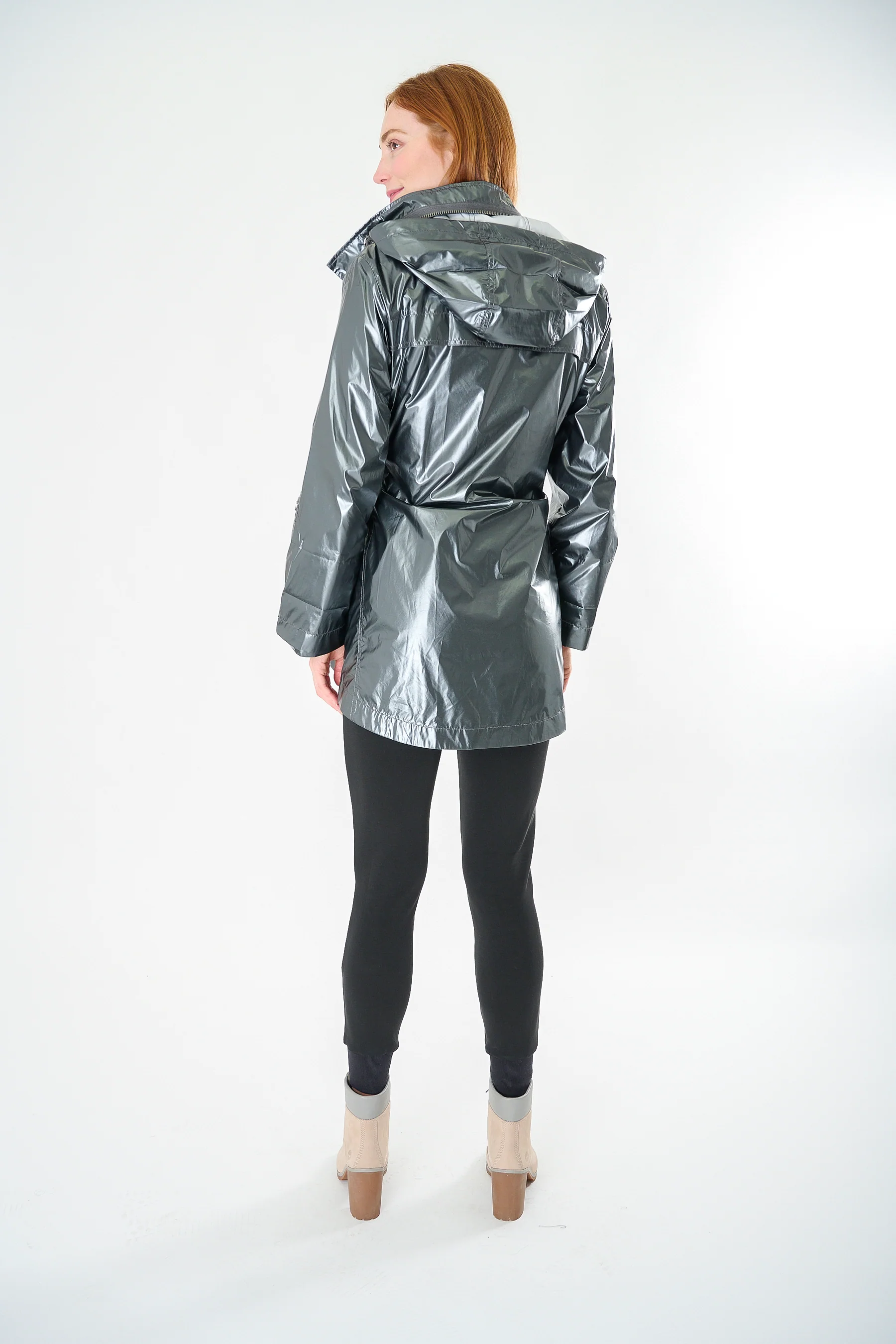 Metallic Rain Jacket