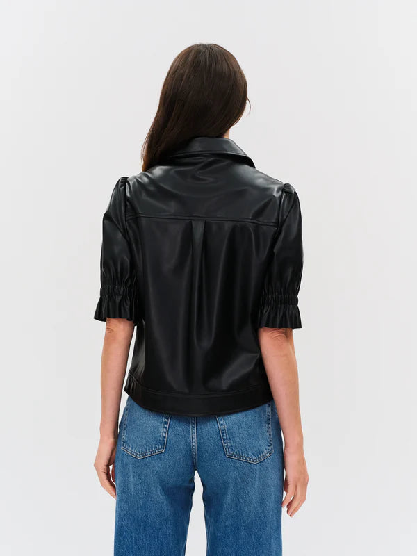 Jennifer Faux Leather Jacket