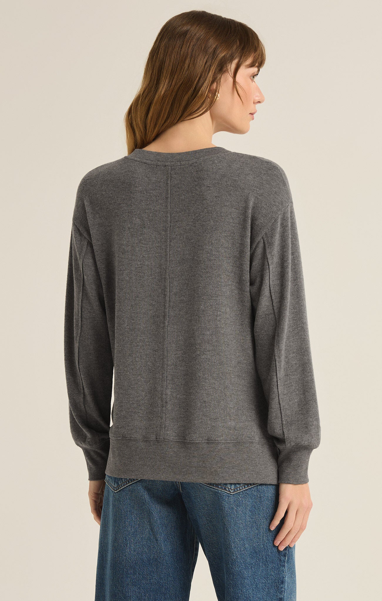 Wilder Cloud V-Neck Longsleeve Top