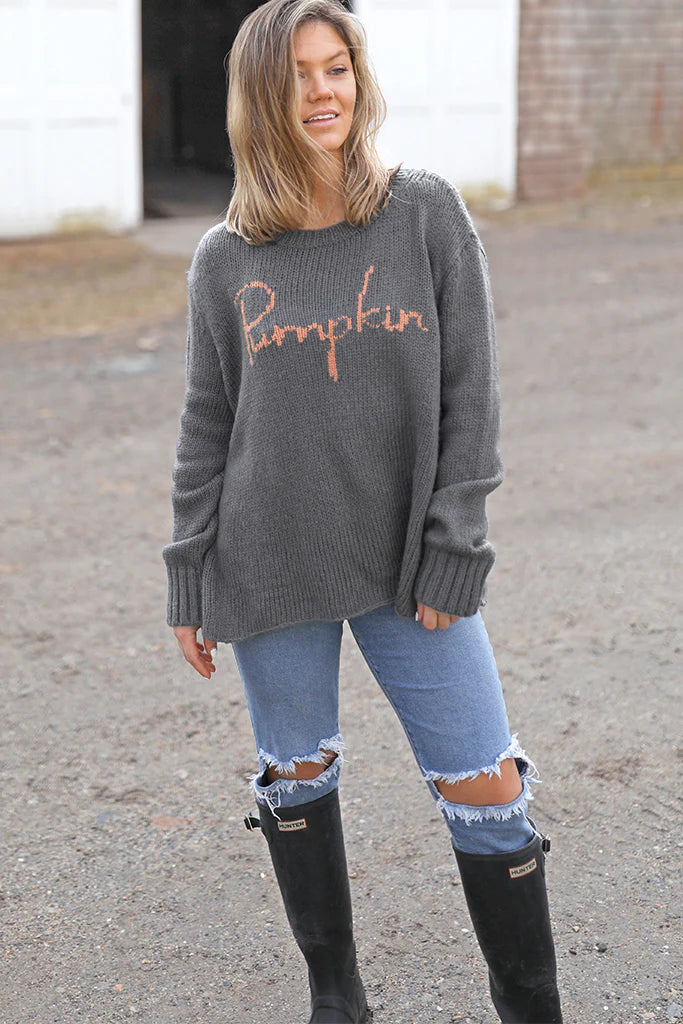 Pumpkin Crew Sweater