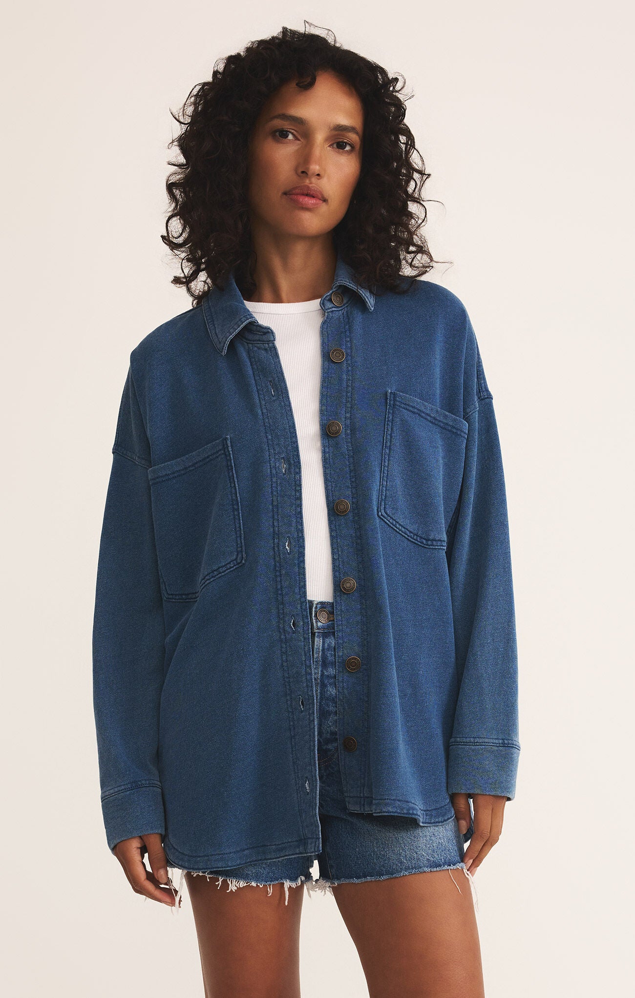 All Day Knit Denim Jacket